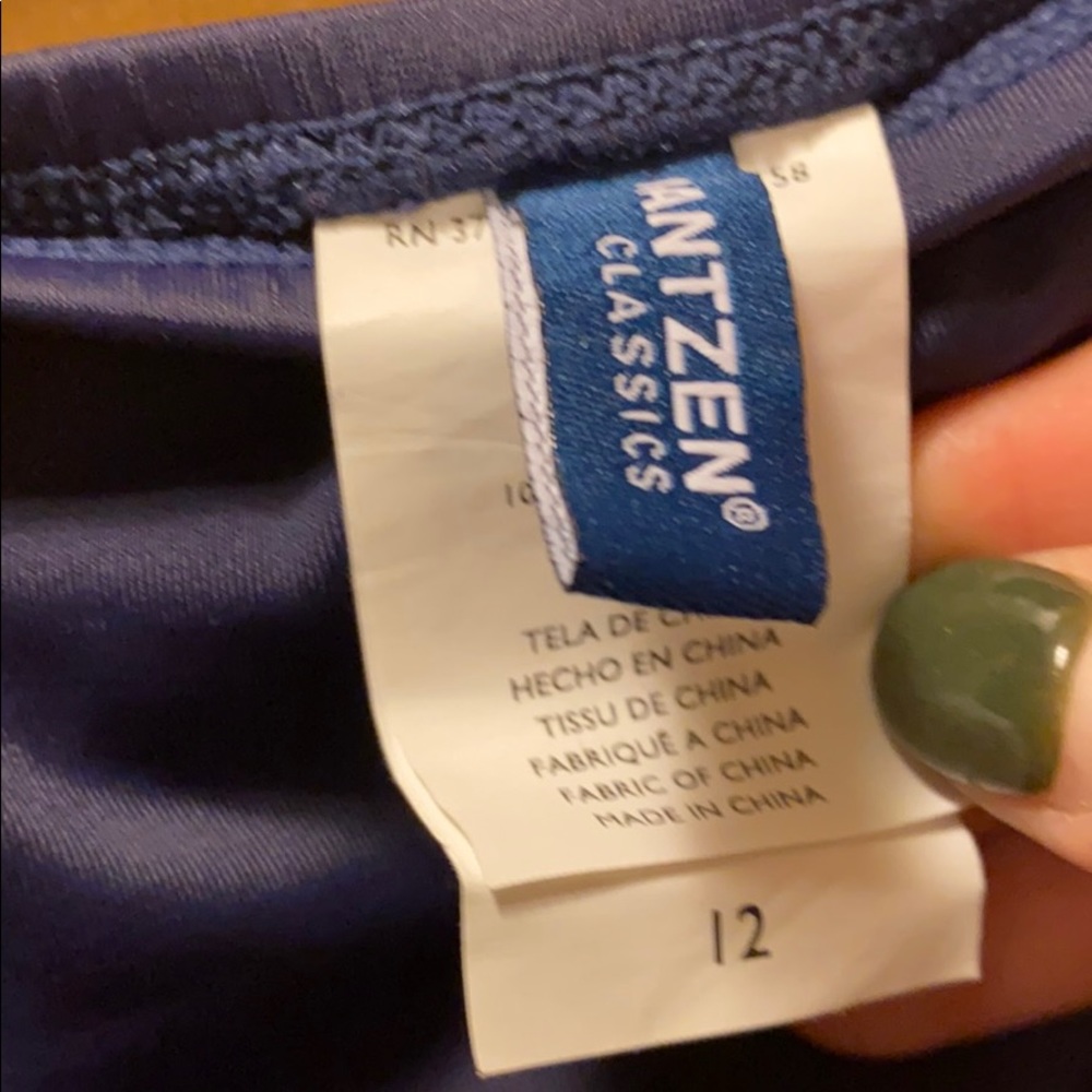 Jantzen Women’s Halter Top Bathing Skirt Suit - Picture 6 of 11